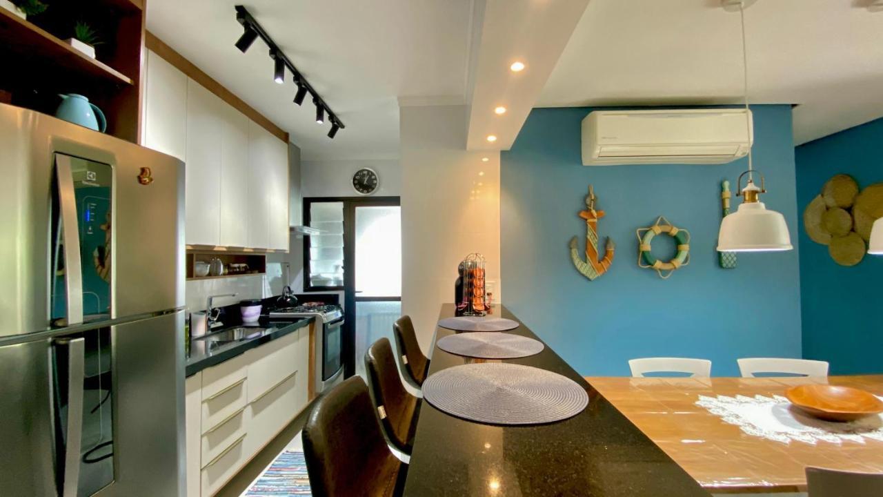 Pe Na Areia - Sol E Mar Enseada Apartman Guarujá Kültér fotó