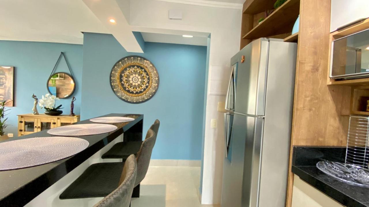 Pe Na Areia - Sol E Mar Enseada Apartman Guarujá Kültér fotó