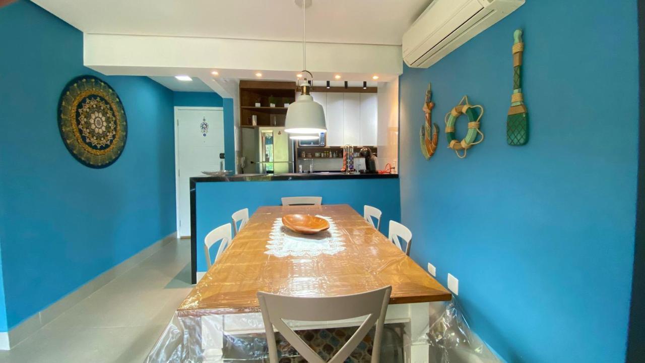 Pe Na Areia - Sol E Mar Enseada Apartman Guarujá Kültér fotó